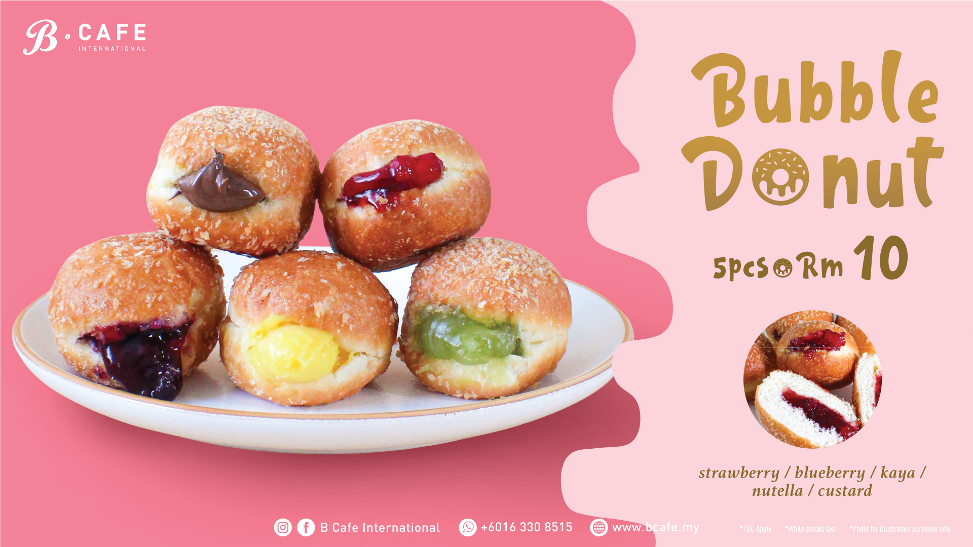 Bubble Donut Promotion